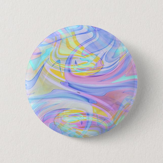 pastel hologram button (Front)