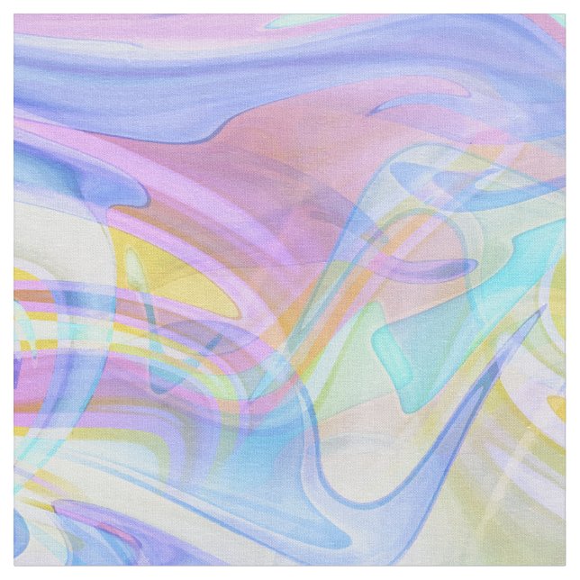 pastel hologram fabric (Close Up)