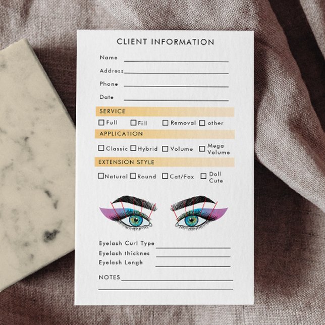 Pastel Holographic Eyelash Extensions Map  Business Card (Pastel Holographic Eyelash Extensions Map Business Card)