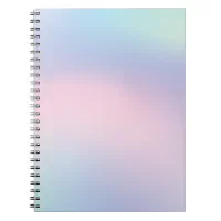 Blue Holographic Journal Blue Iridescent Notebook Hologram