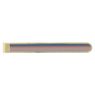 Pastel Horizon Gold Finish Tie Bar