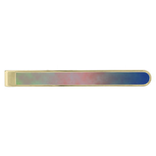 Pastel Horizon Gold Finish Tie Bar