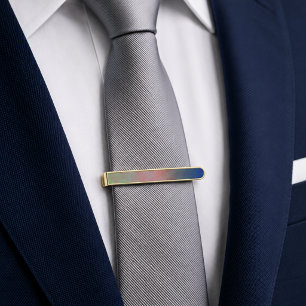 Pastel Horizon Gold Finish Tie Bar