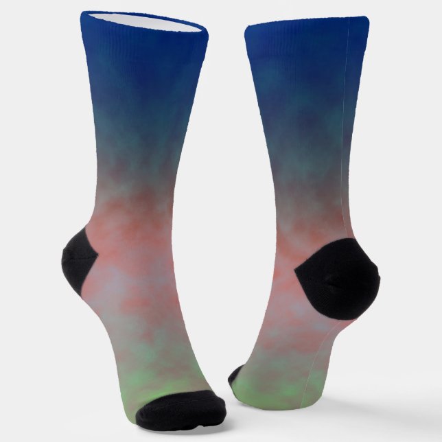 Pastel Horizon Socks (Angled)