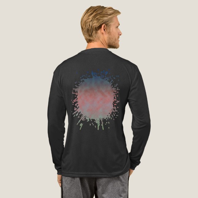Pastel Horizon Tri-Blend Shirt (Full Back)