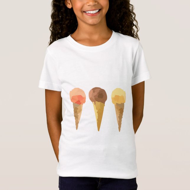Pastel ice-cream Summer sorbet T-Shirt (Front)