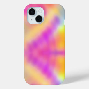 Pastel Iridescent Colorful Gradient Design iPhone 15 Case