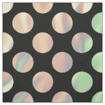 Pastel Iridescent polka dots Fabric
