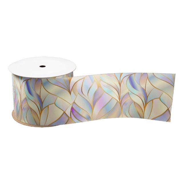 Pastel Iridescent Satin Ribbon (Spool)