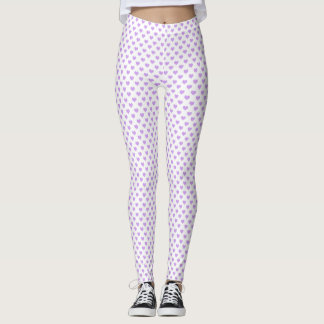 Pastel journaling pattern leggings