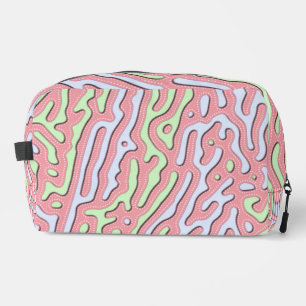 Pastel Kawaii Abstract Colorful Splatter Design Dopp Kit