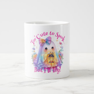 Pastel Kawaii Ghost Halloween Coffee Mug