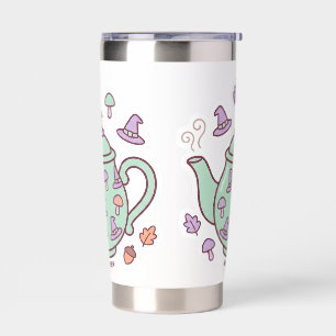 Pastel Kawaii Witch's Brew Teapot Thermal Tumbler