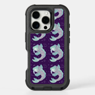 Pastel Koi Fish Whimsical Folk Art Underwater iPhone 16 Pro Case