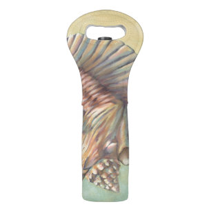 Pastel Large Conch Shell Wine Bag