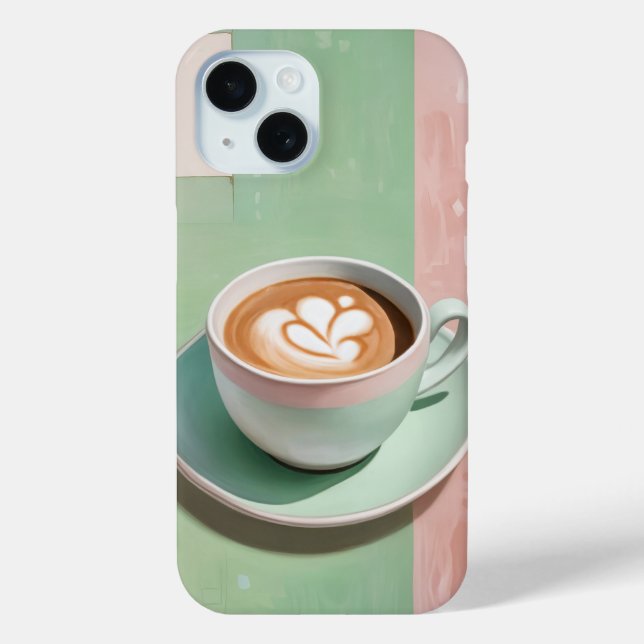 Pastel Latte Case-Mate iPhone Case (Back)