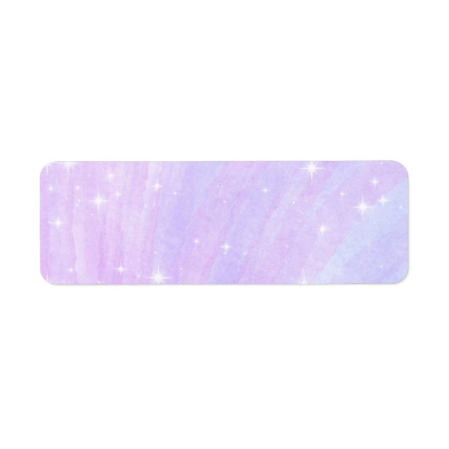 Pastel Lavender Address Labels (Front)