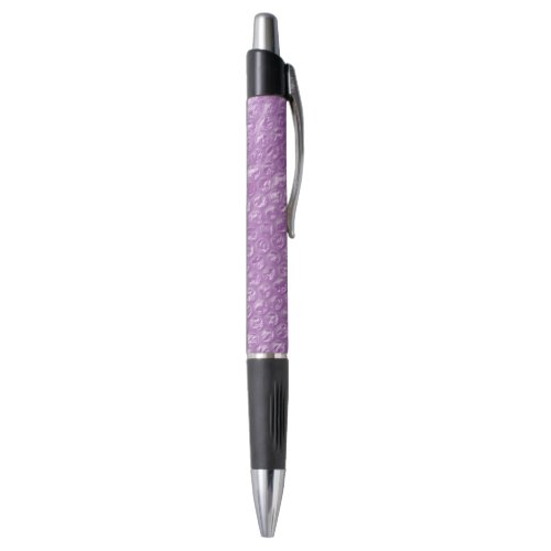 Pastel Lavender Grape Pop Bubble Wrap Purple Pen