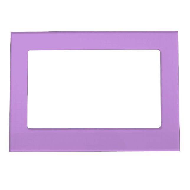 Pastel Lavender Magnetic Picture Frame (Front)
