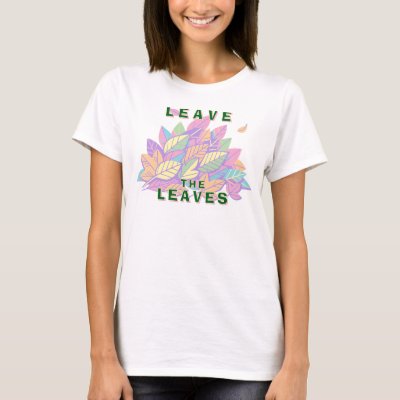 Pastel Leave The Leaves T-Shirt