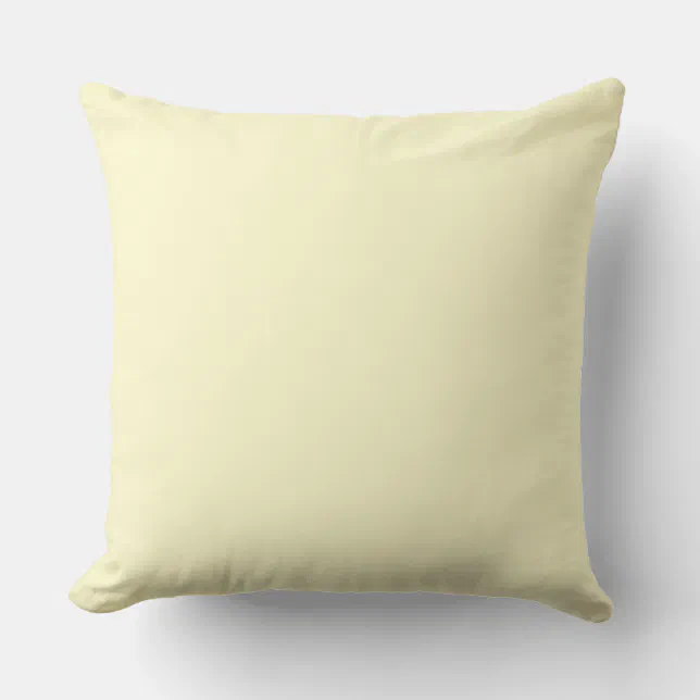 Pale yellow decorative sales pillows