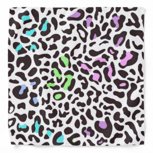 Pastel Leopard Bandana