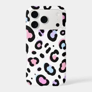 Pastel Leopard Print Pattern iPhone 17 Pro Case