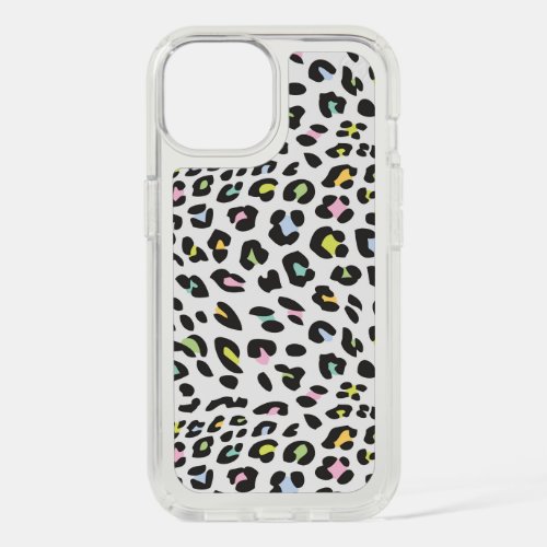 Pastel Leopard Spot Pattern iPhone 15 Case