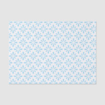 Pastel Light Blue Floral Elegant Wedding