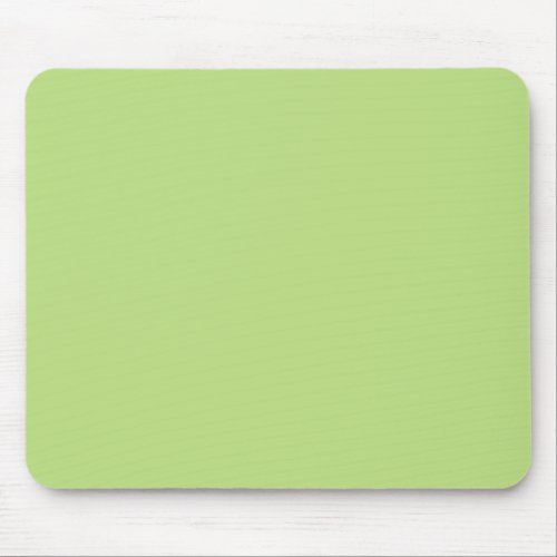 Pastel Light Green Personalized Color Background Mouse Pad