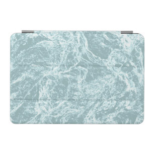 Pastel Light Turquoise Abstract iPad Mini Cover