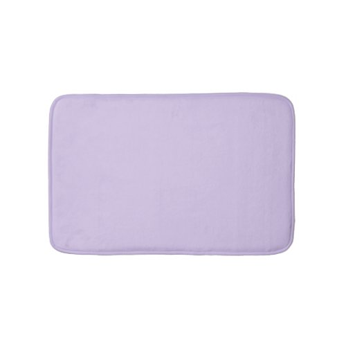 Pastel Lilac Purple Solid Color Pairs to Coloro 20 Bath Mat