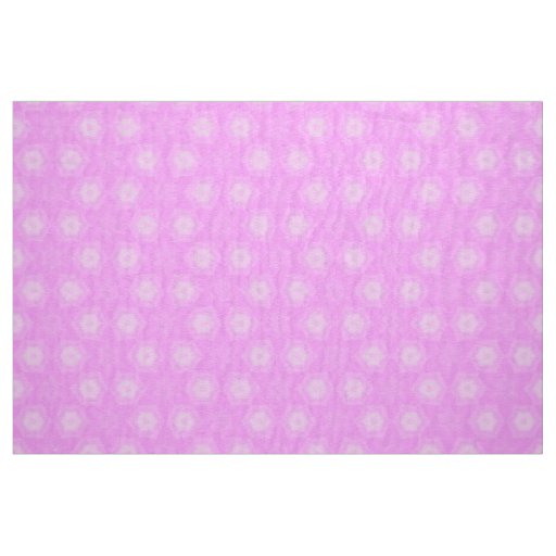 Pastel Lilac Purple White Star Repeating Pattern Fabric