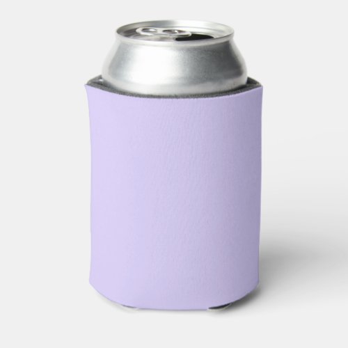 Pastel Lilac Solid Color  Classic  Elegant Can Cooler