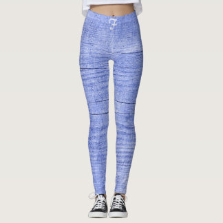  Pastel Lilac Waves Monogrammed Leggings