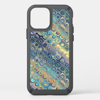 Pastel Liquid Dots Abstract Pattern Speck iPhone 12 Case