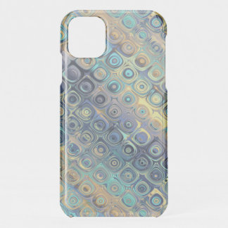 Pastel Liquid Dots Abstract Pattern Uncommon iPhon iPhone 11 Case