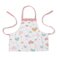 Pastel Love hearts colorful pattern