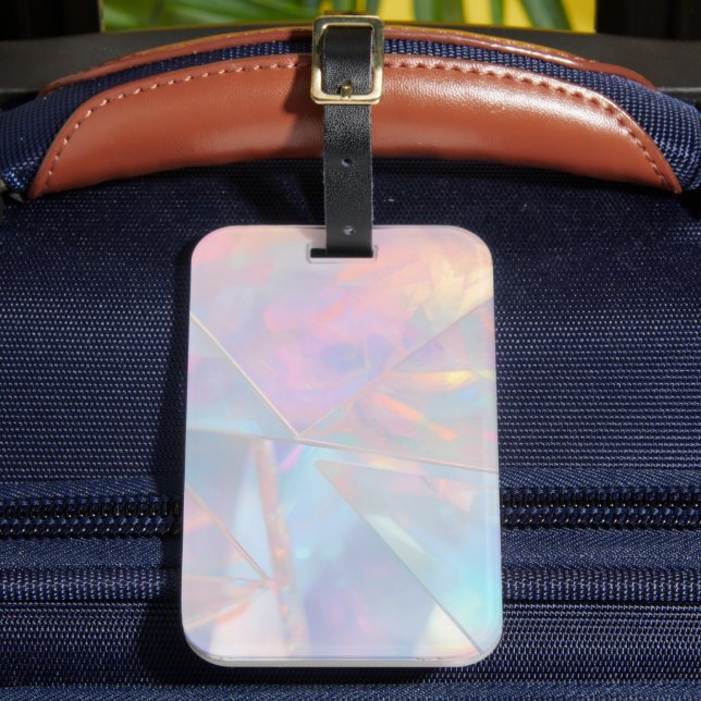 Pastel Luggage Tag (Front Insitu 2)