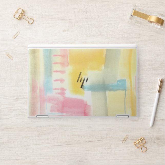 Pastel Luxe I HP Laptop Skin (Desk)