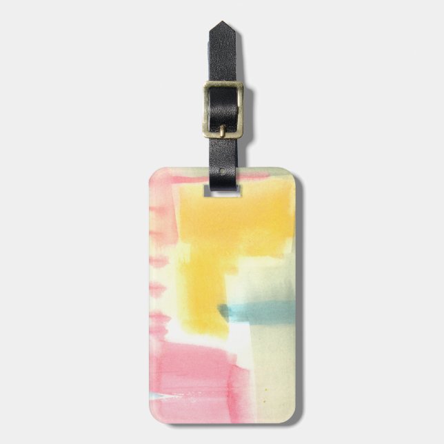 Pastel Luxe I Luggage Tag (Front Vertical)