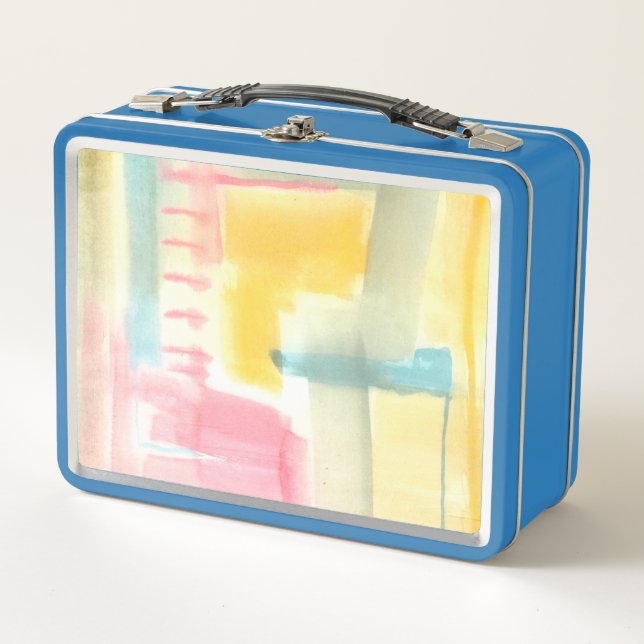 Pastel Luxe I Metal Lunch Box (Front)