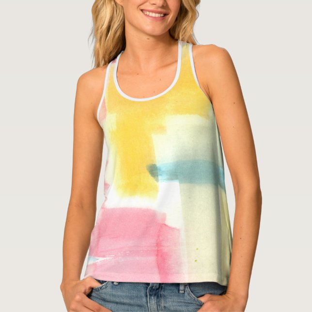 Pastel Luxe I Tank Top (Front)