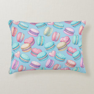 Pastel Macaron Accent Pillow