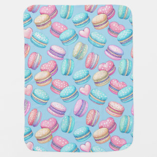 Pastel Macaron Baby Blanket
