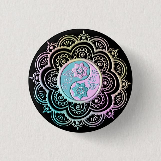 Pastel Mandala Button (Front)