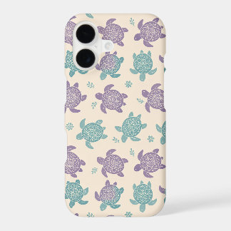 Pastel Mandala Turtle Pattern iPhone 17 Case