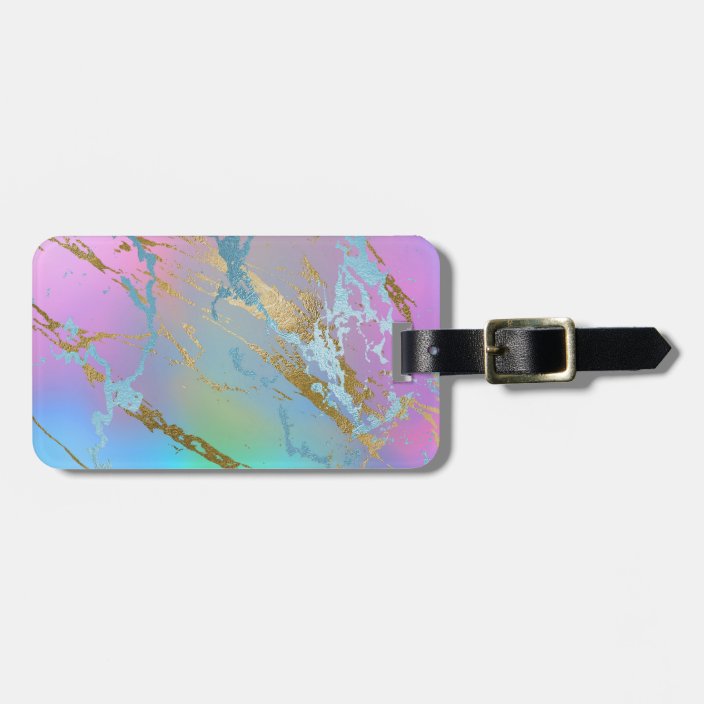 girly luggage tags