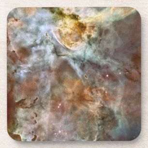 Pastel Marble in the Carina Nebula Beverage Coaster