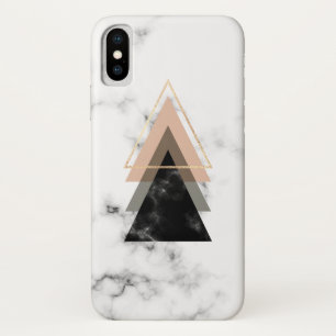 Pastel Marble Print Design iPhone X Case